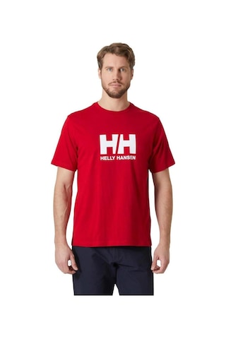 Helly Hansen Hh Logo 3.0 Erkek T-shirt-7226 Kırmızı