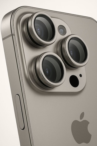 Apple Uyumlu iPhone 16 Pro/ Promax Kamera Lens Koruyucu Black/silver/gold/purple Yüksek Çözünürlük-parlak-güçlü Silver