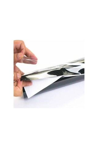 5d Siyah Ultra Parlak Karbon Folyo Hava Kanallı 152 Cm X 50 Cm