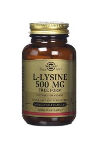 Solgar L-Lysine 500 Mg 50 Kapsül
