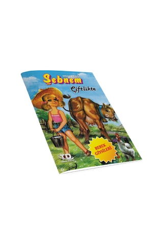 Şebnem Moda Serisi Kes-yapıştır Bebek Giydirme 5 Kitap