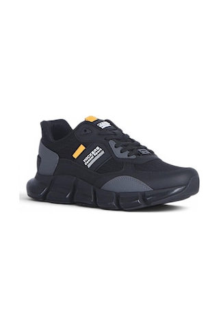 Wickers 2537 Syh-sarı Erkek Sneaker Ayakkabı Siyah
