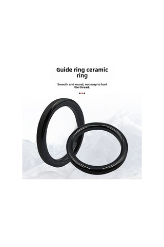 Xiyyadms Seramik Malzeme Olta İçin Tamir Rehberi Halkaları Seti - 80 Adet/siyah Kutuda, Dayanıklı Ve Kolay Kurulum, Olta Aksesuarı Toptan Satış