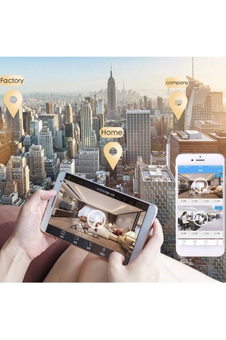 Mufunye Siyah Mini Kablosuz Wifi Kamera - 1080p Hd Gecelik Görüntü, Dış Mekan/mobil Kayıt, Akıllı Telefon Uzak Erişim, Hafıza Kartı Ve Şarj Aleti Yok