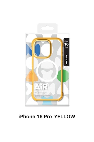 Momax MUAP24MY AiR CaseForm Apple Uyumlu iPhone 16 Pro Manyetik Telefon Kılıfı