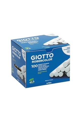 Giotto Robercolor Tebeşir, 100'lü Kutu, Beyaz