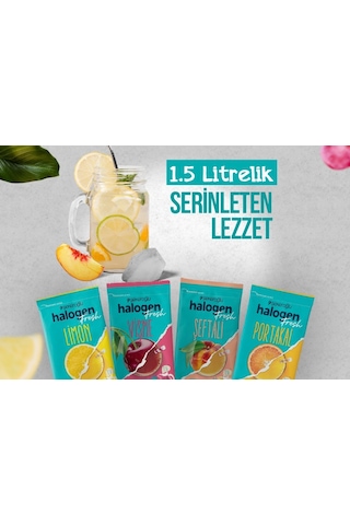 Şekeroğlu Halogen Meyveli Toz İçecek 4'lü