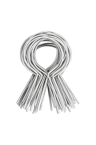 T Klips Metal Tel Twist Ticari Endüstriyel Kurulumlar İçin Önceden Oluşturulmuş Eskrim Klibi Rotundity
