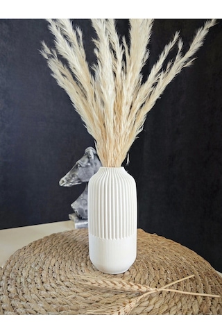 İskandinav Tarz Vazo Beyaz