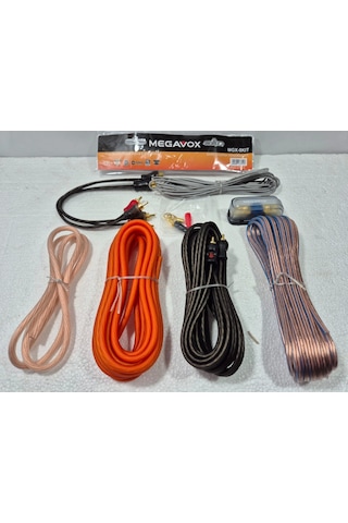 Amfi Kablo Seti 8 Ga - Y Kablo Hediyeli - Kaliteli Anfi Kablosu Takımı - Tam Set