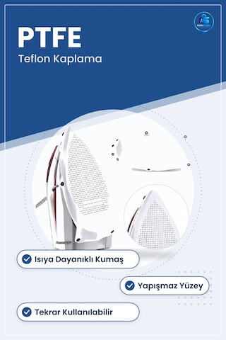 Non Stick Ütü Altlığı Isıya Dayanıklı Taban Koruyucu Ptfe Teflon
