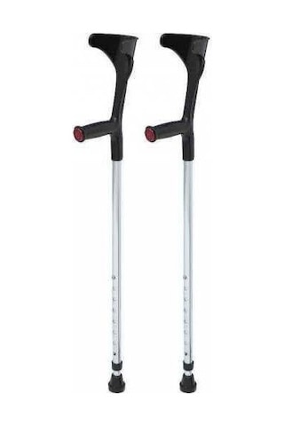 Kanedyen Koltuk Değneği Ayarlanabilir Dirsek Destekli Baston 2 Adet
