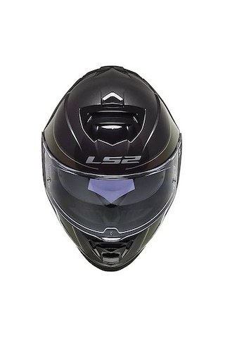 Ls2 Storm Velvet Mat Siyah - Gökkuşağı Kapalı Motosiklet KaskıSiyah - Gökkuşağı