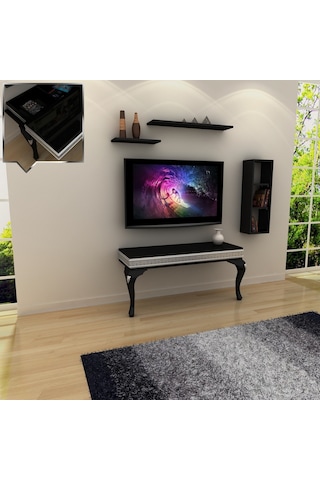 Decorotti - Lucca A4-3 Gizli Bölmeli Tv Ünitesi