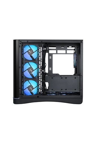 Sama V62bk Black, B850bk 850w, 80+ Bronze, Pcıe 5.1, Atx3.1, Tempered Glass Panel, Panoramic Tasarım, Type-c, 7x120mm A