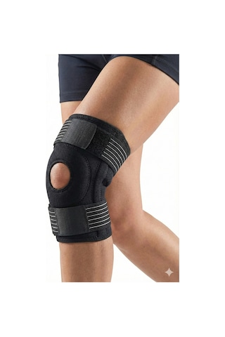 Standart Beden Patella Ve Ligament Destekli Dizlik Cırt Ayarlı
