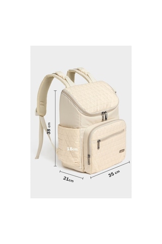 Go Bag Victorıa Krem Anne Bebek Bakım Çantası