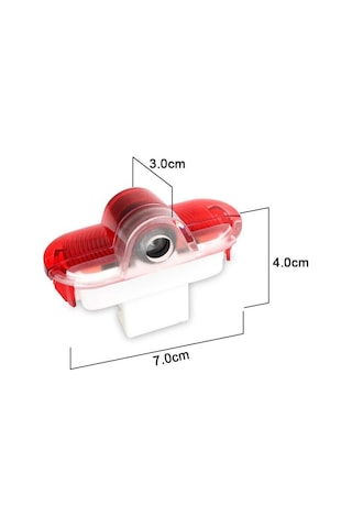 Autogp Vw Caddy Kapı Altı Işık Lazer Led Logo Hoşgeldin Aydınlatma 1 Çift/kutu