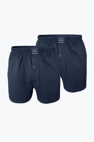 Malabadi 024 2'li Paket Erkek Geniş Kalıp %100 Pamuk Boxer Füme