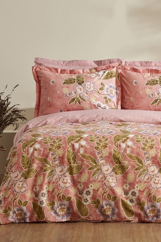 Karaca Home Pasares %100 Pamuk Tek Kişilik Nevresim Takımı Pembe 200.22.05.0251