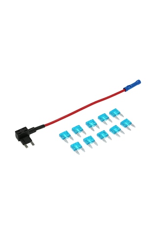 Skycity 10 Adet Mini Otomobil Sigorta Kutusu Alıcı - Uçlu Düz Açı Sigorta Çekici Seti Diğer