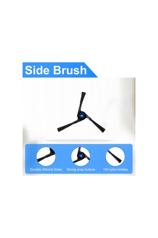 Leasetake Ecovacs Deebot X2 Omni Robot Süpürge Yedek Parçaları Ana Yan Fırça Hepa Filtreleri Paspas Pedleri Toz Torbaları