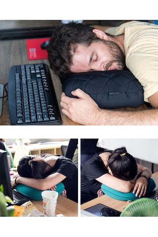 Naturehike Tpu Ultralight Şişme Yastık Mavi Çok Renkli