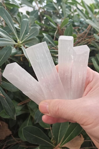 Beyaz Selenit Doğal Parça 33-1