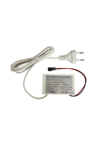 220 Volt Girişli Dokunmatik Touch Ayna Arkası Sensör 12v 1a Banyo Aynası Sensörü Mobilya Sensörü