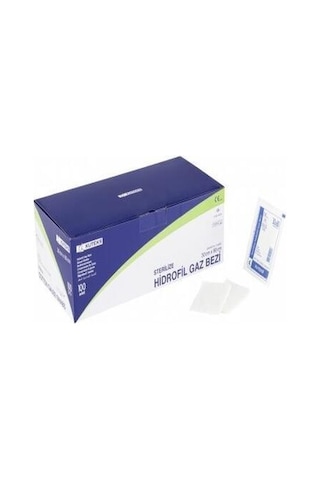 Kuteks Steril Hidrofil Gazlı Bez 30 x 80 CM 2'li 25 Adet