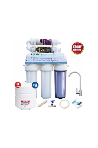 Piksel Aqua 12 Aşamalı Alkali Pompasız Su Arıtma Cihazı