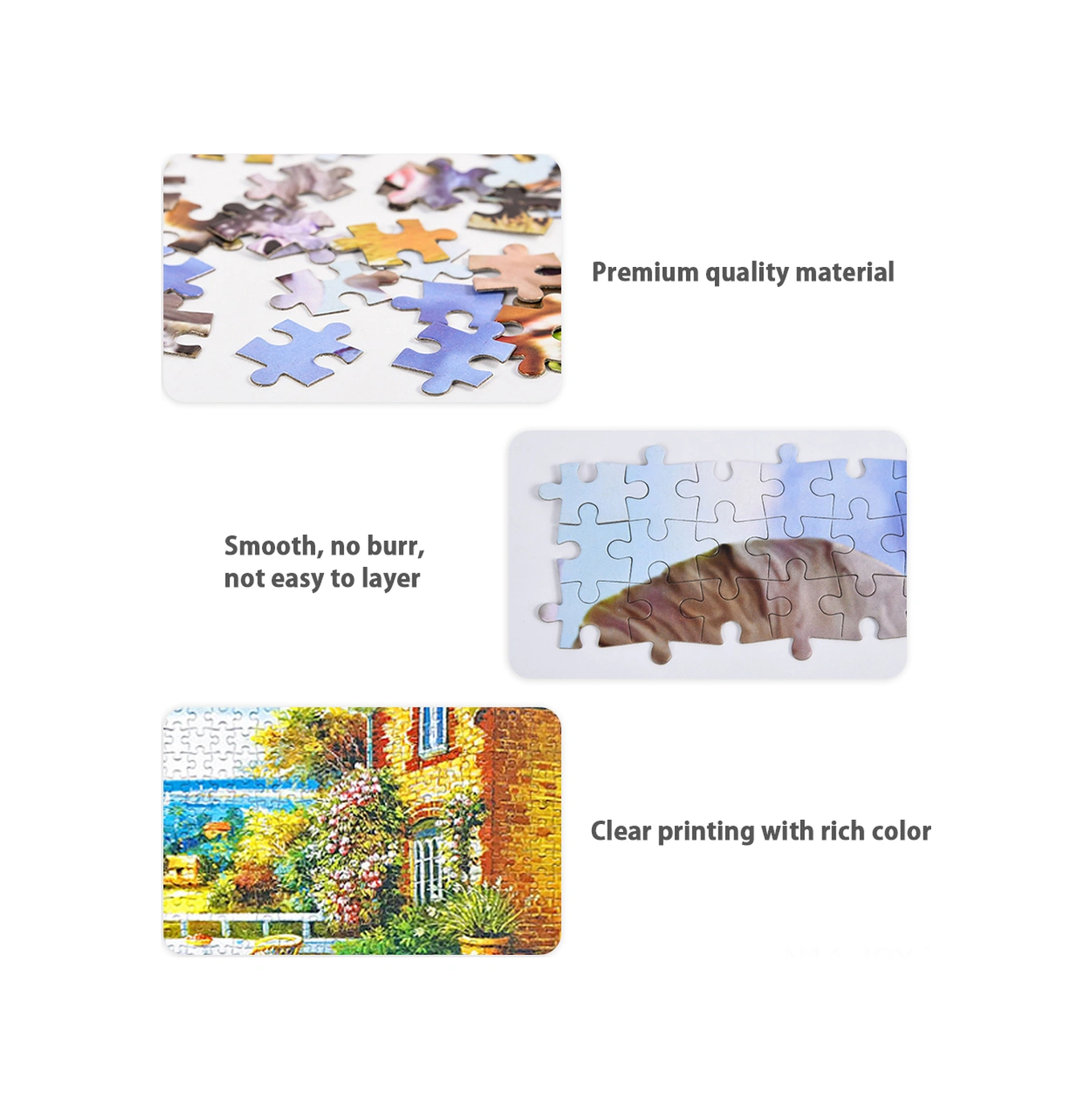 Youmex 1000 Parça Puzzle: Aile İçin Eğlenceli Ve Zekice Aktivite - Manzaralı Desen Seçenekleriyle Stres Atma Oyuncak Diğer