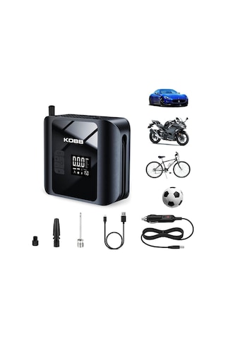 Kobb Kb420 12volt / Şarjlı Li-ion 150 Psı Taşınabilir Dijital Bas