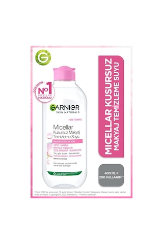 Garnier Saf&Temiz Nemlendiren Temizleyici 250 ML + Micellar Kusursuz Makyaj Temizleme Suyu 400 ML