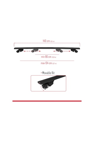 Honda Cr-v 2022-2025 Arası İle Uyumlu Hook Model Ara Atkı Tavan B