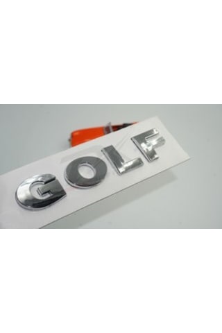Volkswagen Golf 4-5 Bagaj 3M 3D Krom Abs Yazı Logo Amblem
