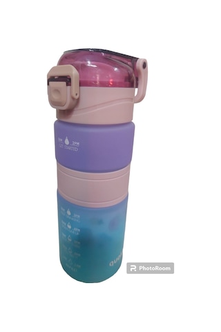 Taros Color Rainbow Matara 600 Ml Mor Kapaklı