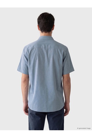Lcwaıkıkı Classic Mavi Regular Fit Erkek Gömlek