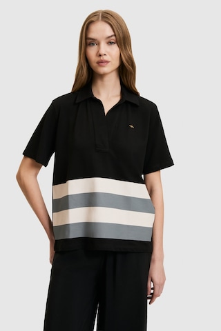 U.S. Polo Assn. U.s. Polo Assn. Kadın Siyah Tişört 50319995-vr046