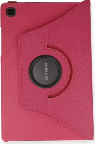 Newface Samsung Galaxy T500 Tab A7 10.4 Kılıf 360 Tablet Deri Kılıf - Pembe Tablet Kılıfı