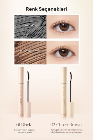 Dasique Mood Up Mascara Long & Curl 01 Black