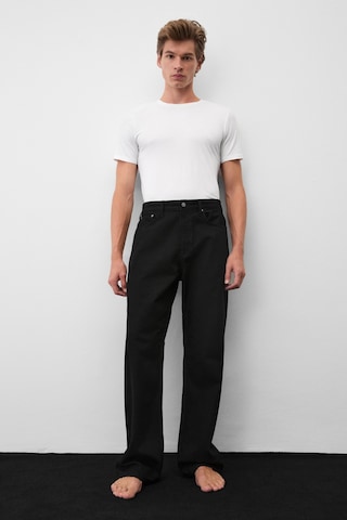 Grımelange Grimelange Ryder Erkek Loose Fit Siyah Jeans
