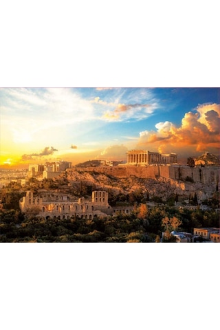 Educa 1000 Parça Atina Akropolisi Puzzle - Acropolis Of Athens