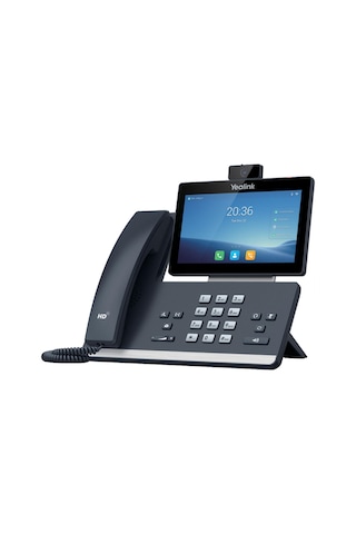 Yealink T58WPro Kameralı Android PoE Destekli ve Adaptörsüz IP Masaüstü Telefon