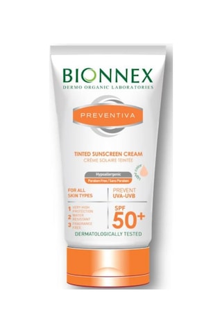 Bionnex Preventiva Tinted Kapatıcı Özellikli Güneş Kremi Spf 50+ 50 ML