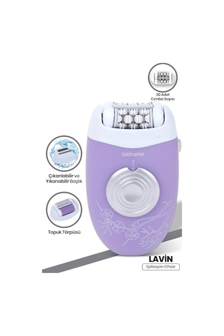 Goldmaster GM-8165 Lavin Epilasyon Cihazı