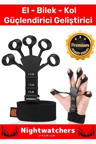 Deluxe Özel Spor Kas Parmak El Bilek Kol Güçlendirici Geliştirici Kavrama Silikon Örümcek Lastik