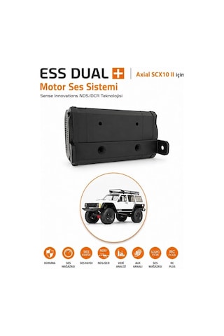 Ess Dual+ Çift Motor Ses Simülatörü Rc Araçlar İçin Gerçekçi Motor Sesleri