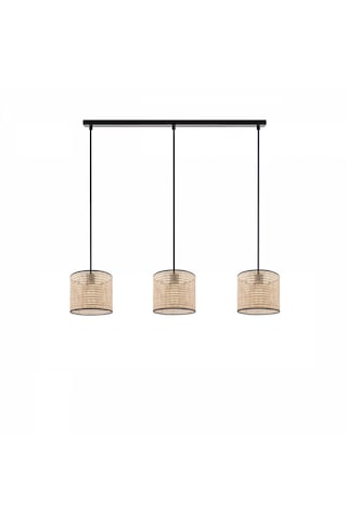 Homing Loft 3'lü Hazeran Rattan Sarkıt Ayd-3330 Bej