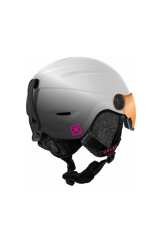 Relax Twister Visor Kayak Kaskı Rh27u White White Beyaz